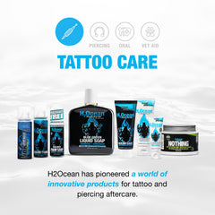 H2Ocean Ultimate Kit packaging close-up highlights vegan cruelty-free USA-made ethics.