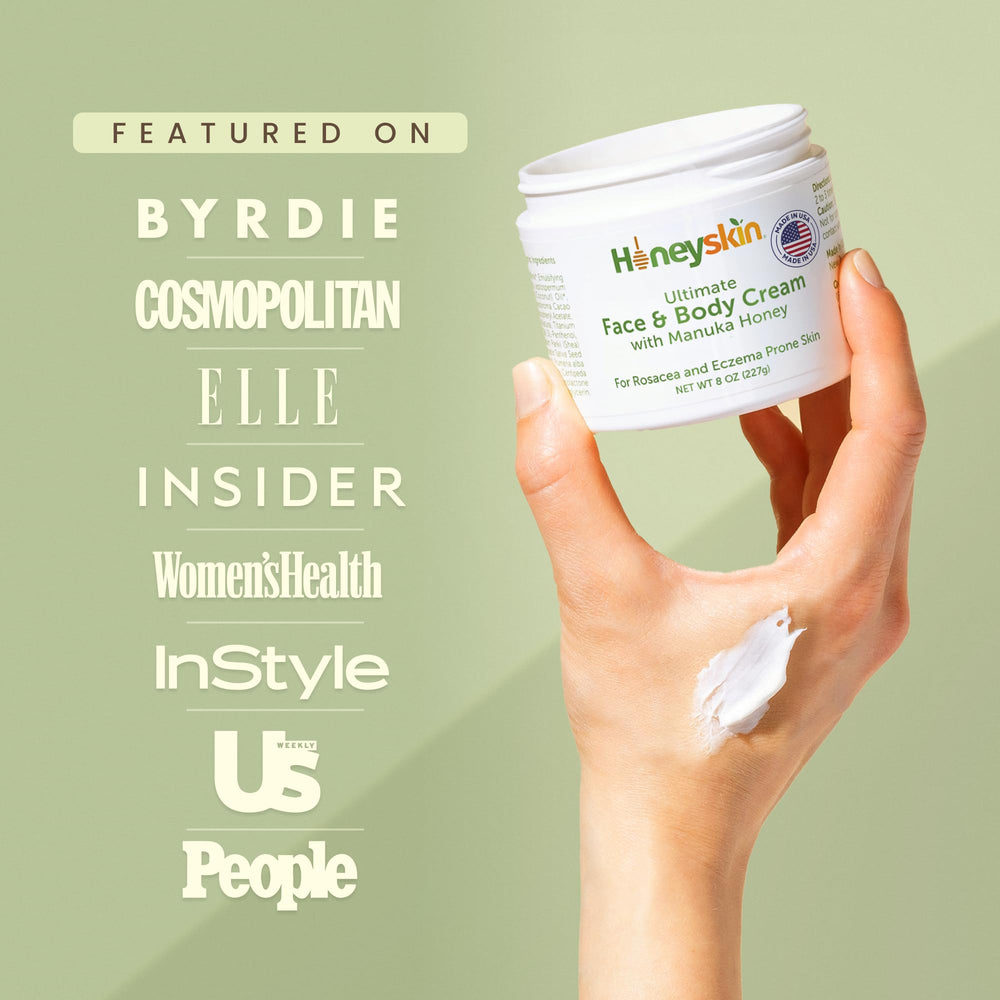 Honeyskin deep hydration emphasis on long-lasting moisture for skin.