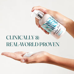 Squeezed bottle of IntiMD Coochy Plus Coco Allure for easy use