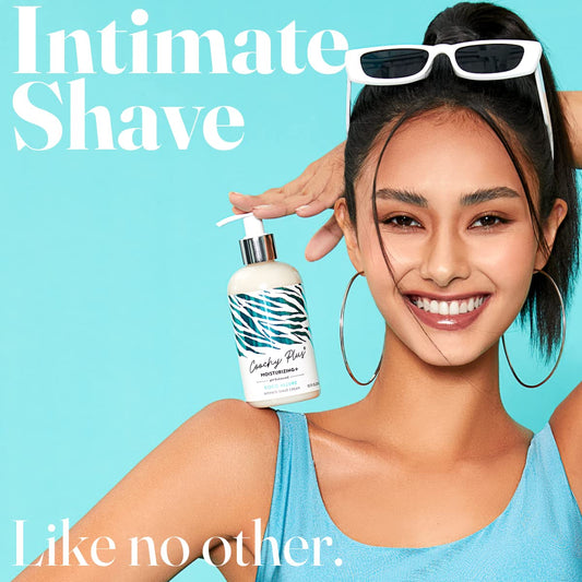 IntiMD Coochy Plus application close-up shows easy, even spread
