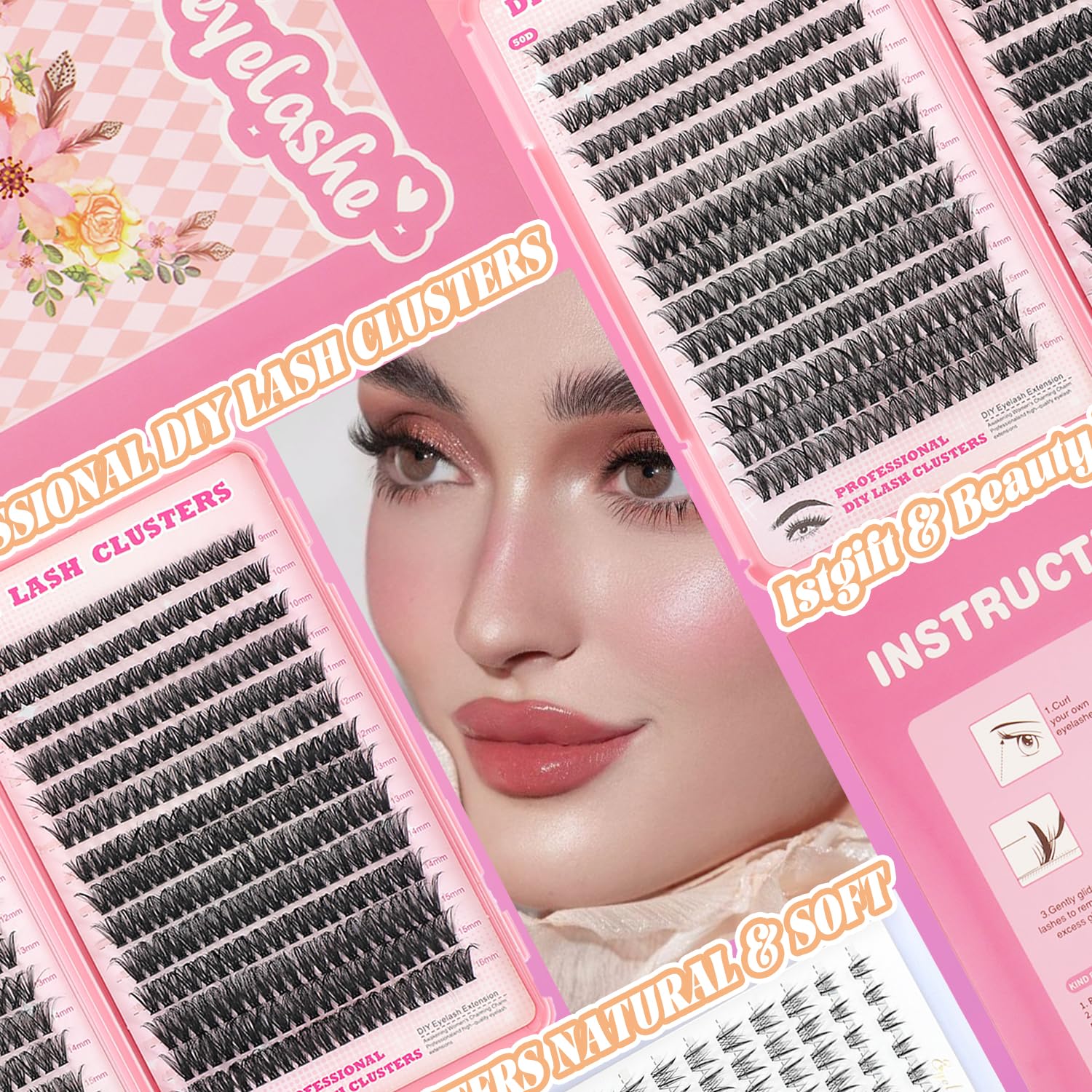 ISTGIFT included tweezer and brush enable precise at-home application.