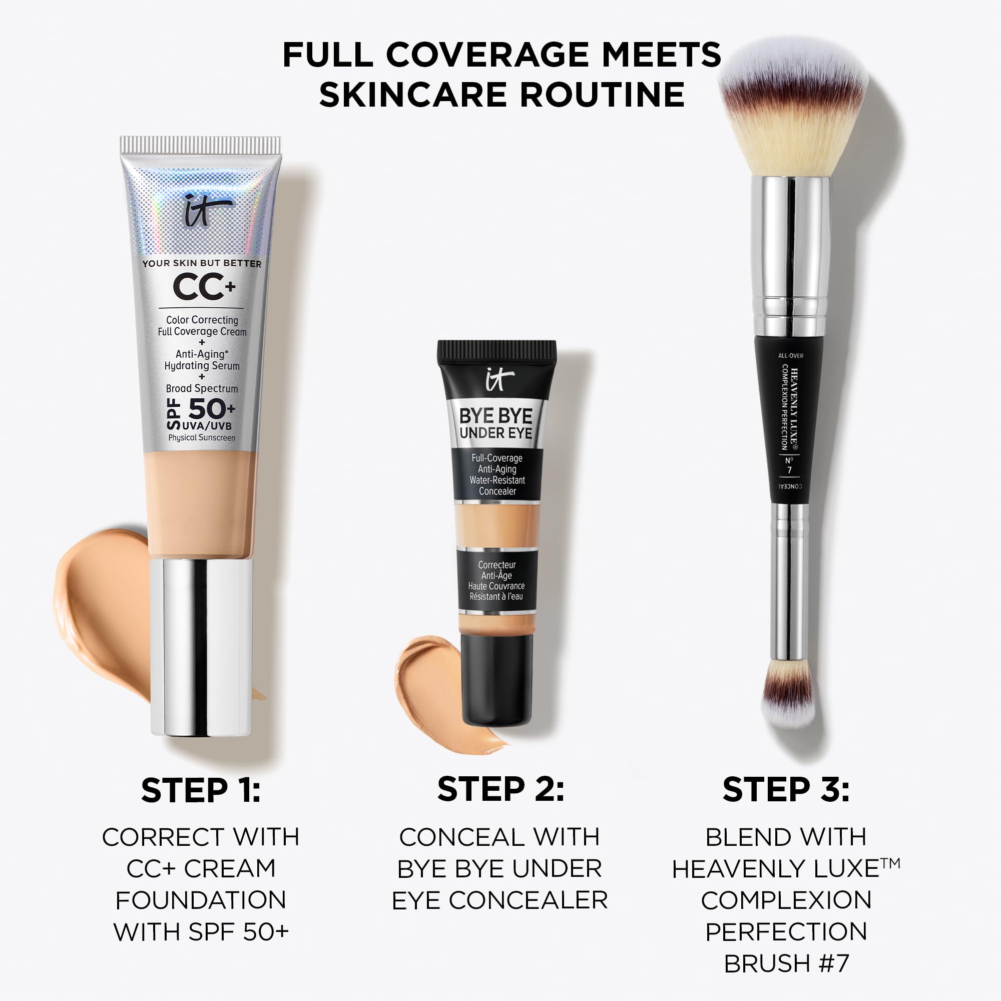 IT Cosmetics Bye Bye Under Eye Concealer 24-hour wear for busy days