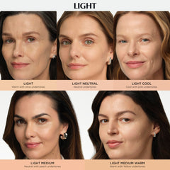 IT Cosmetics CC+ Cream close-up on skin tone shows balance and evenness.