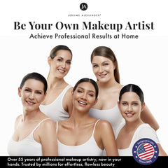 Jerome Alexander Skincare Makeup nourishes as you wear makeup for a healthier feel
