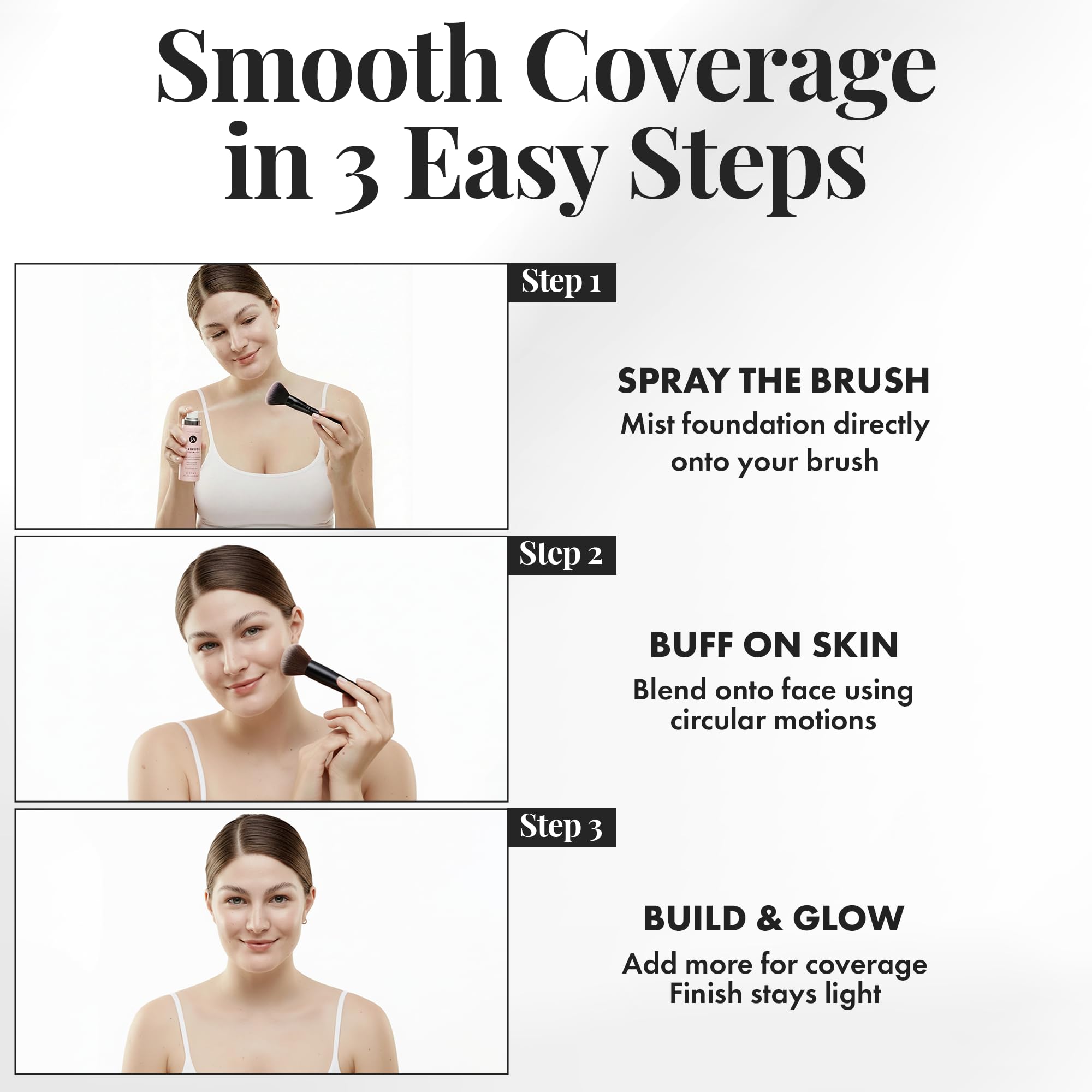 Jerome Alexander MagicMinerals foundation with hyaluronic acid actives for hydration-friendly glow