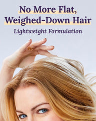 Keranique conditioner creamy texture ready to rinse for detangling