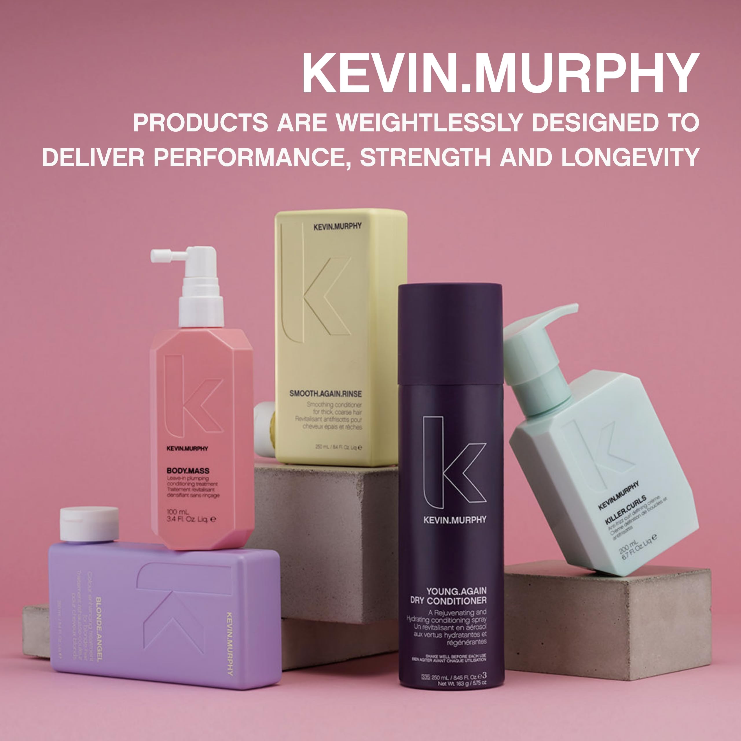 KEVIN.MURPHY UN.TANGLED pack of two bottles for home or travel