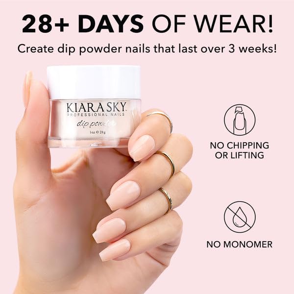 Kiara Sky Easy application image highlighting quick, smooth dip system use.