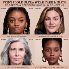 Lancôme Teint Idole SPF 27 packaging highlighting sun protection.
