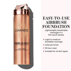 Hydrating hyaluronic acid in LUMINESS foundation supports a plump, moisturized look