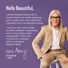 Madison Reed Radiant Color Verona color-protecting shampoo cleanses and preserves shade