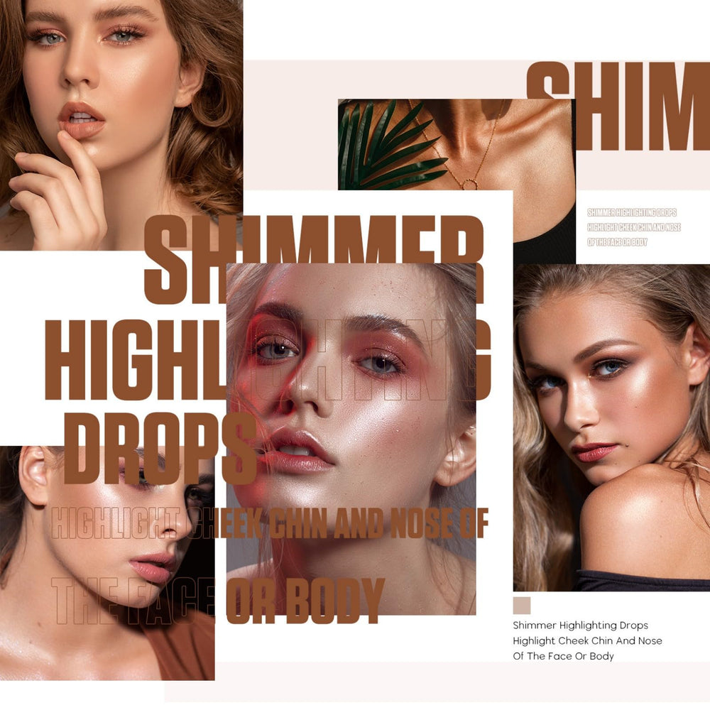MAEPEOR Shimmer Body Luminizer highlights decolletage for a refined glow.