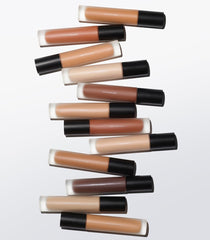 MAKE Beauty Diffusion Dew Skin Tint Amber 10 swatch for tan undertones.