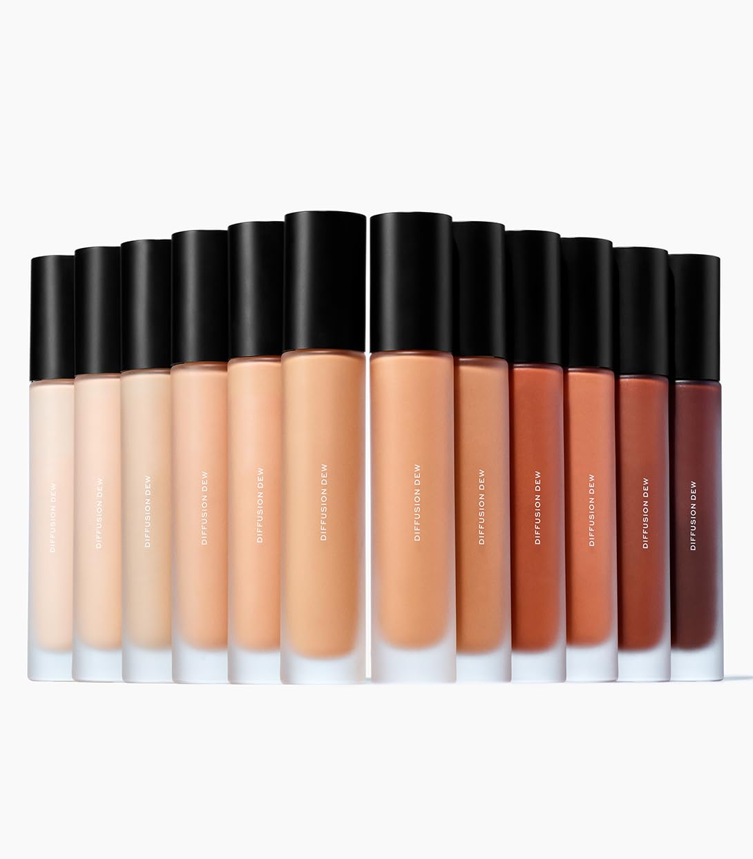 MAKE Beauty Diffusion Dew Skin Tint final finish looks breathable and radiant.