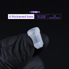 Easy-clean clear body of MAST Pro cartridge