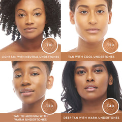 Mented stick concealer use delivers precise spot coverage.