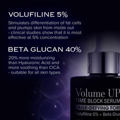 Mimmua Volume Up Serum on neck area for subtle firming