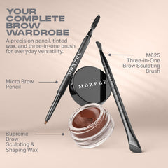 MORPHE Brow Kit packaging in Almond shade