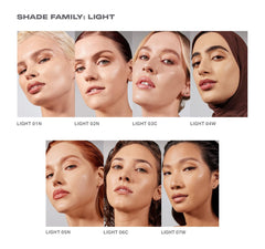 MORPHE Lightform Dewy Foundation packaging displayed for everyday use