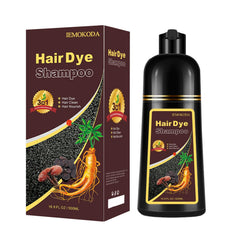 Mxvbaty Blonde Brown Hair Dye Shampoo bottle for quick at-home color and shine.