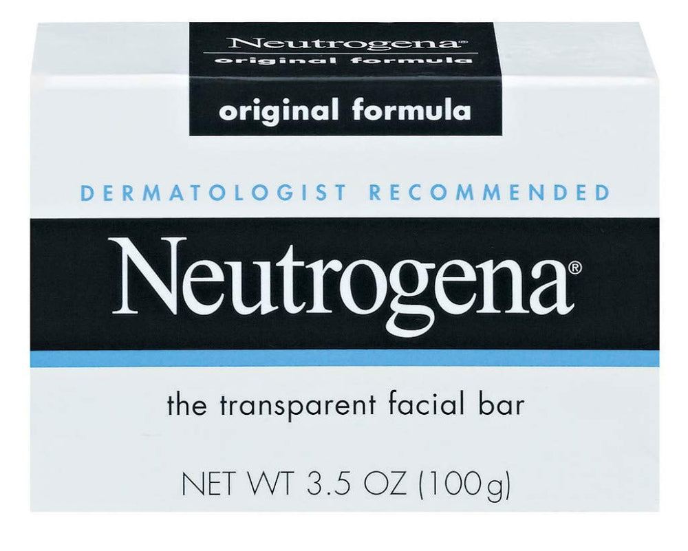 Neutrogena Bar Soap Original in box, ready for daily cleansing routine