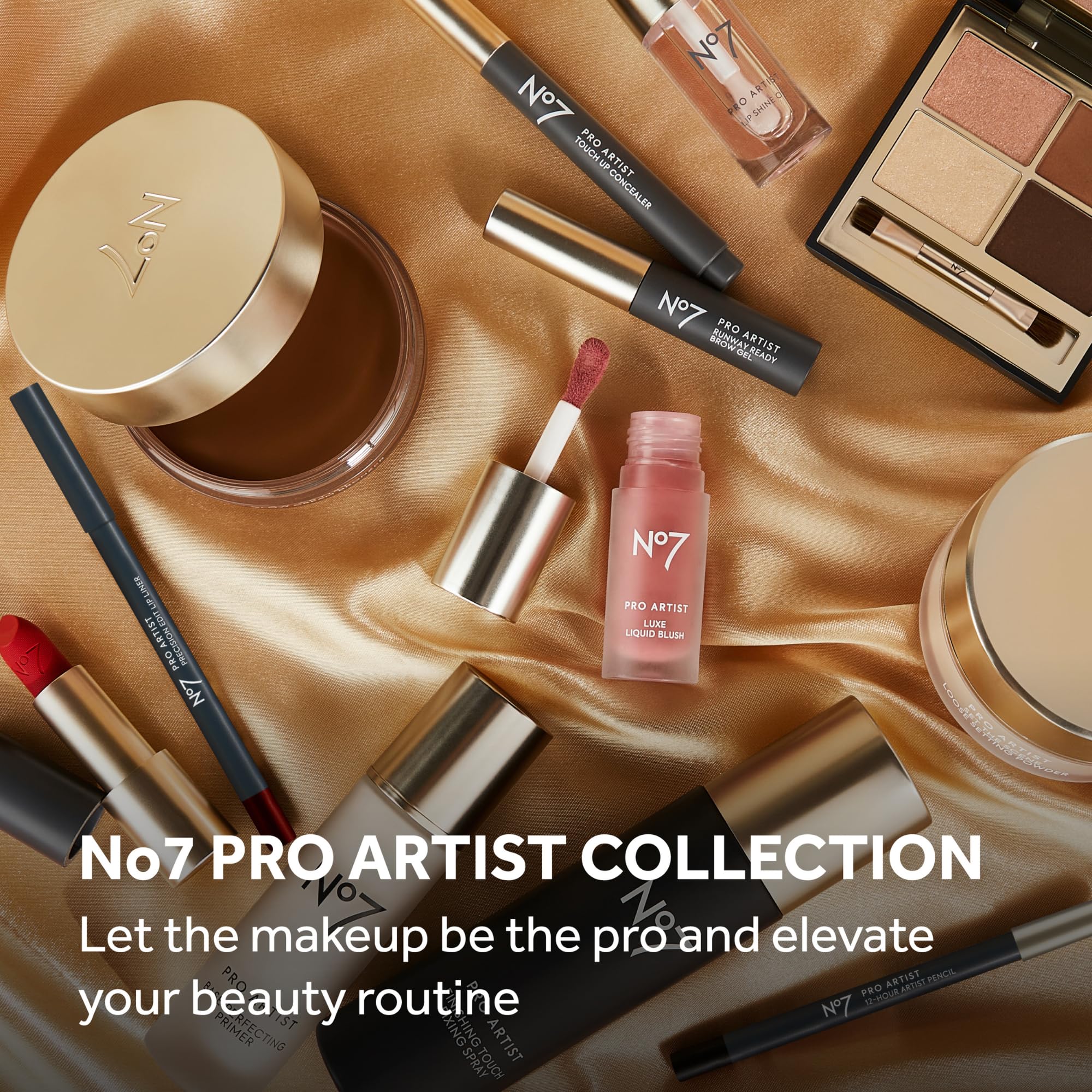 Coral blush 5g from No7 offers seamless blending.