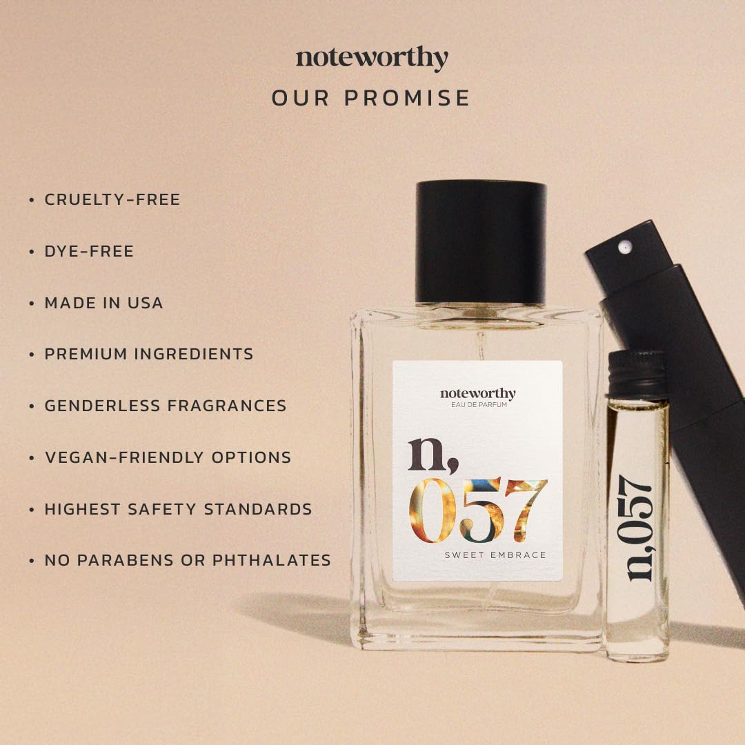 Noteworthy n057 tonka bean base adds creamy depth and lasting impression.