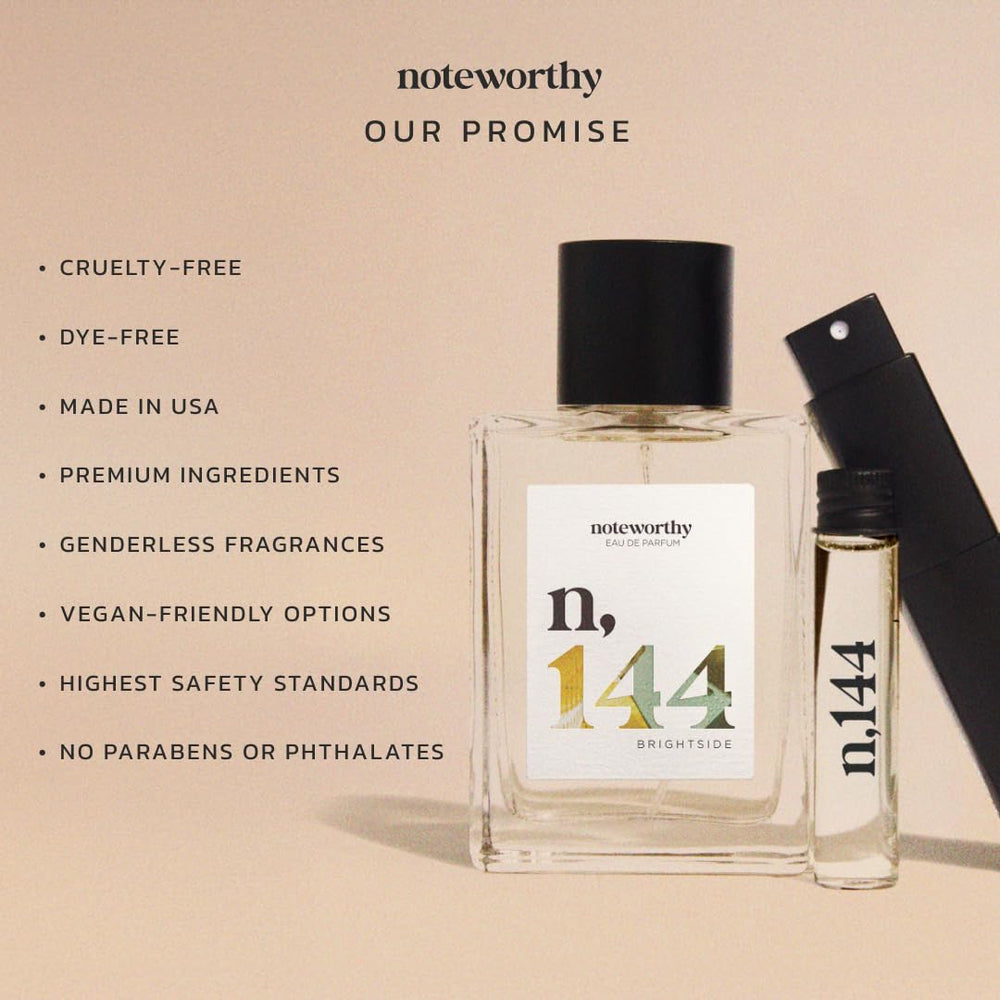 Noteworthy n,144 Brightside unisex-use showcases universal appeal for any occasion