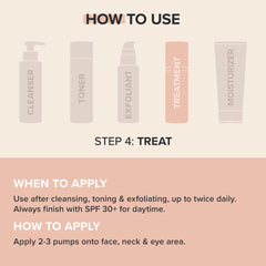 Calm Serum texture close-up showing lightweight hydration for sensitive skin.