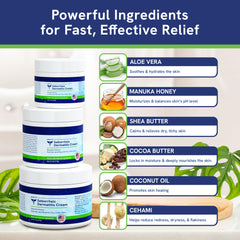 pHat 5.5 redness relief cream helps soothe irritation.