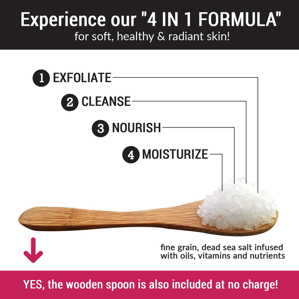 PureSCRUBS round natural loofah pad for gentle exfoliation.