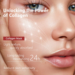 Qawnfy overnight application scene implying radiant, smoother skin.