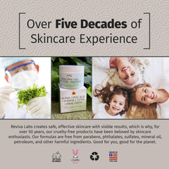 3-pack display of Reviva Labs DMAE Cream shows value and routine versatility