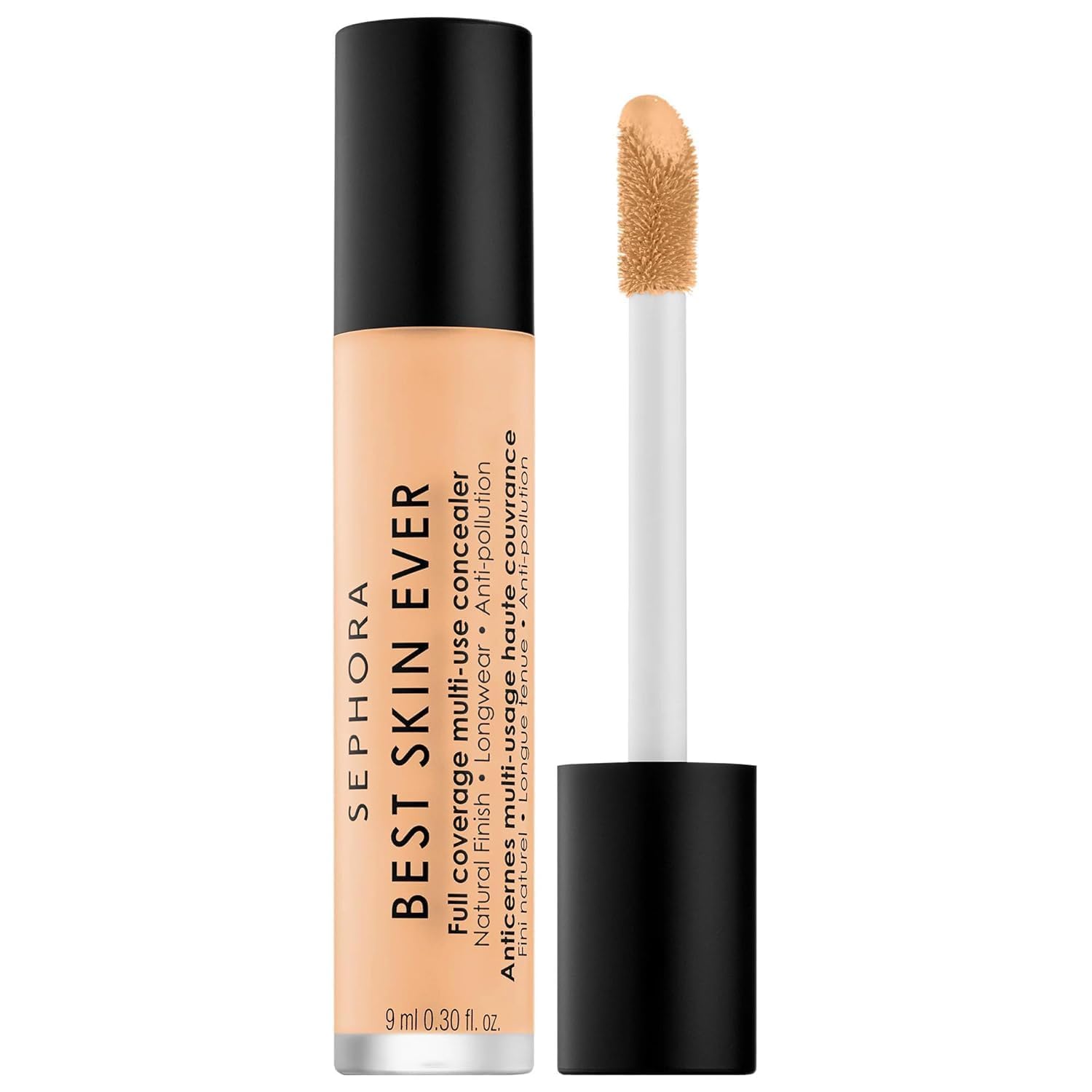 SEPHORA Best Skin Ever concealer 23Y applying for natural hydrated coverage