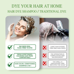 SHIHUANUO gray coverage result with natural-looking shade.