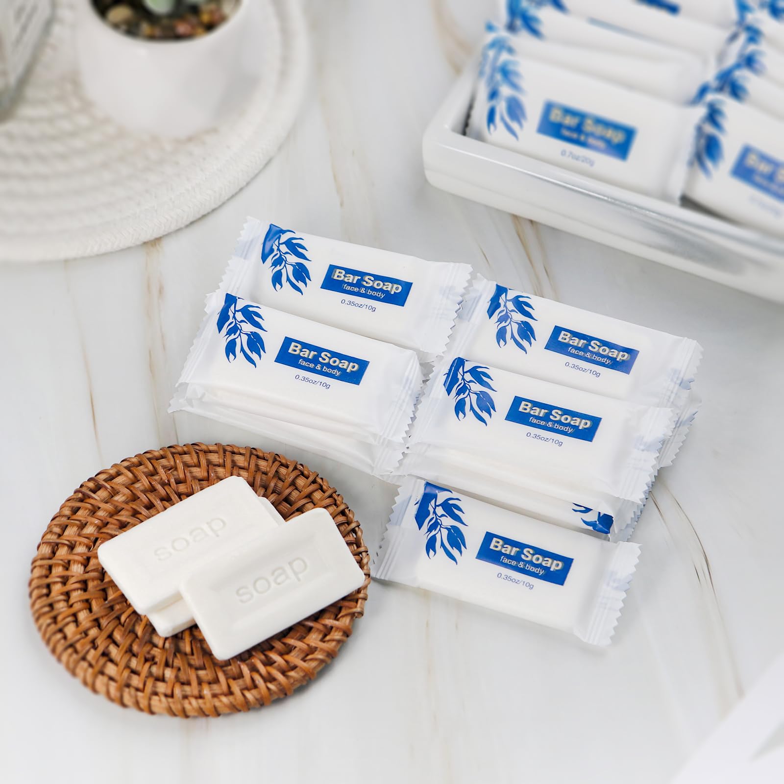 SLequipo individually wrapped soap sleeve ensures freshness and mess-free storage