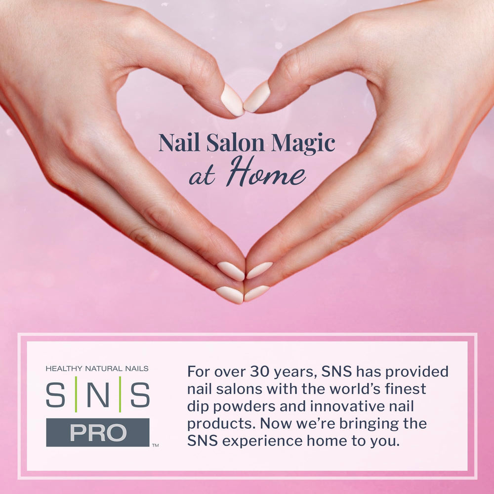SNS dip nails enjoying a 14-day wear with durable finish