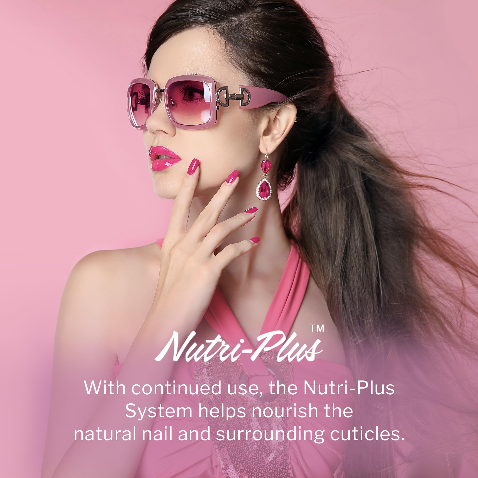 Nutri-Plus system nourishes natural nails and cuticles