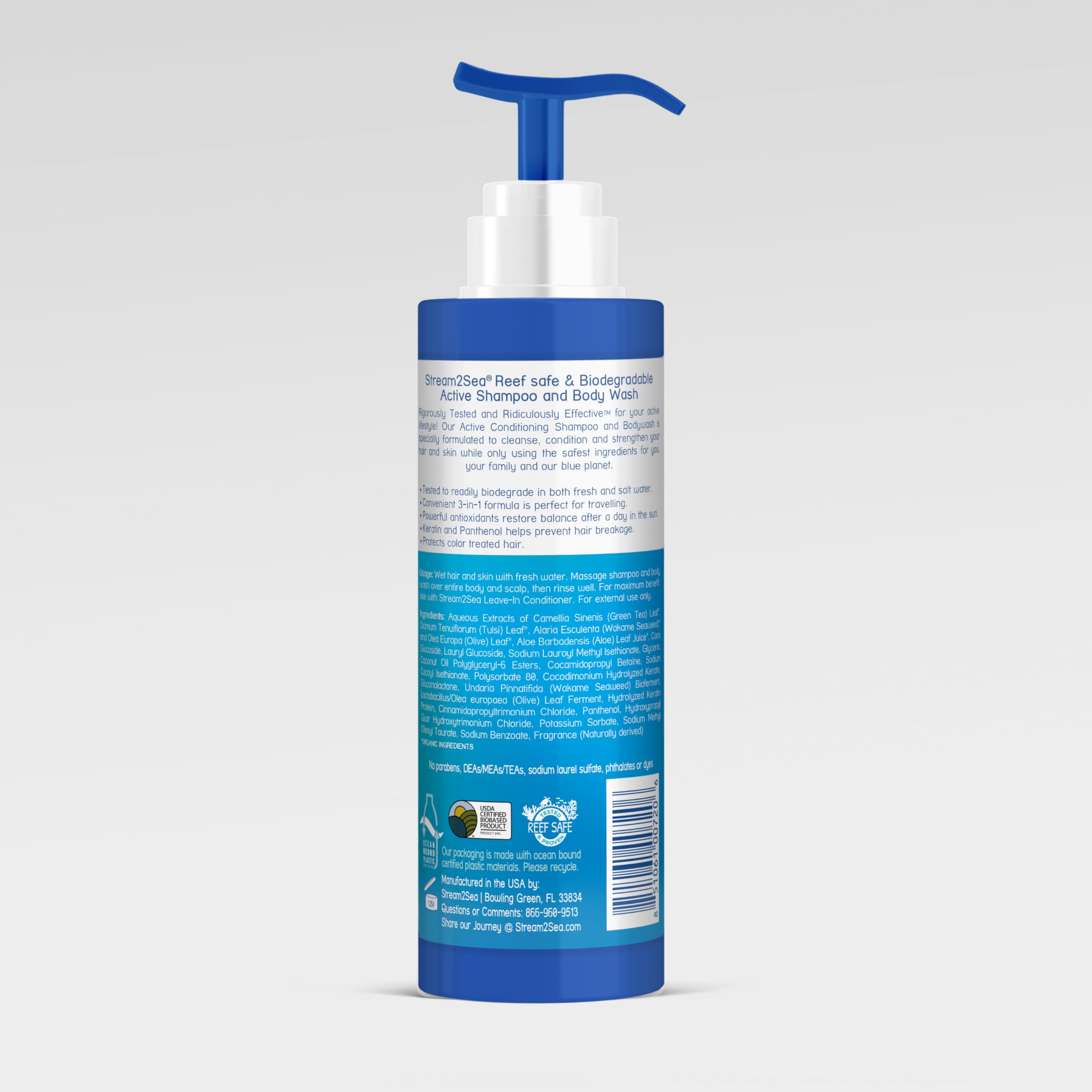 STREAM 2 SEA reef-safe travel size for ocean-friendly adventures.