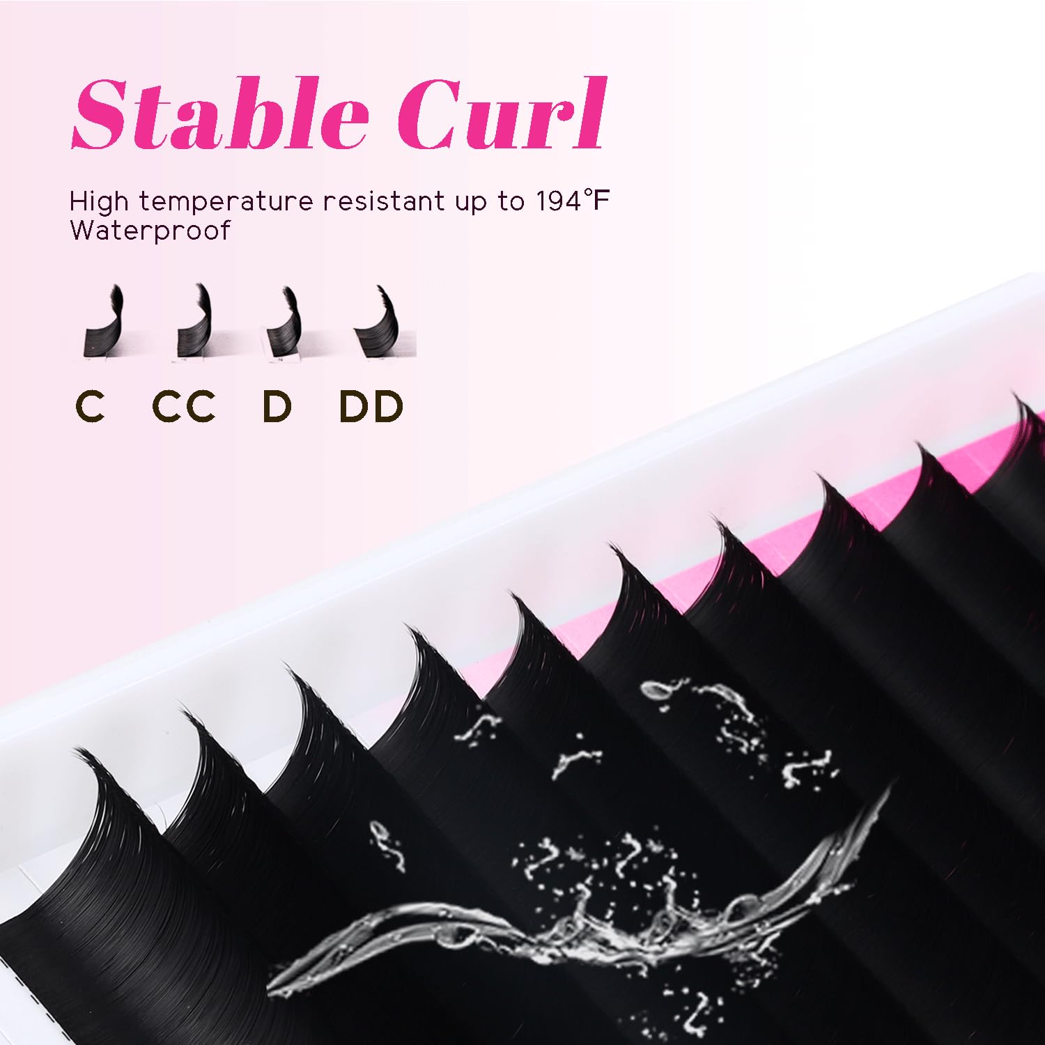TDANCE Cashmere 12 Rows Tray pickup demonstrates effortless removal without residue.