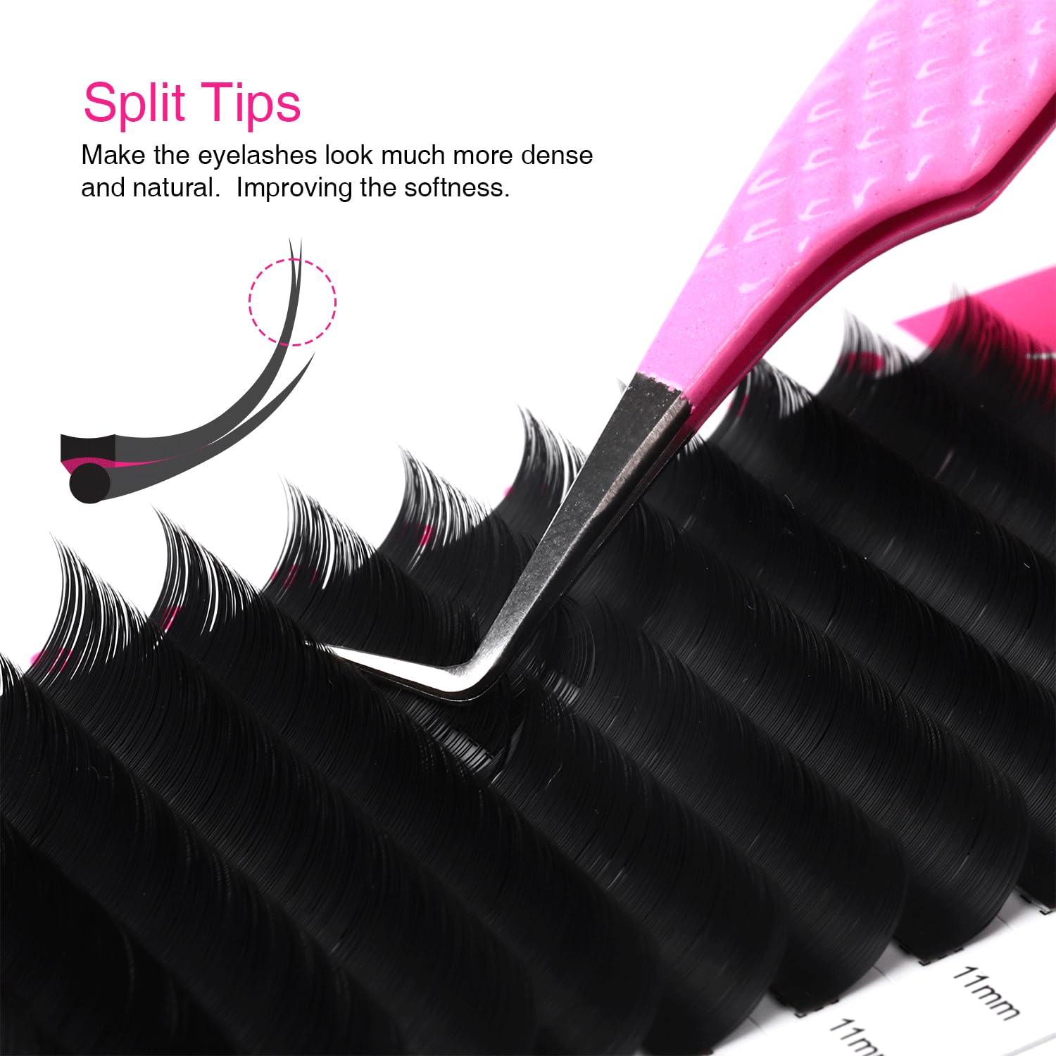 TDANCE easy-strip removal lashes help professional lash artists speed up applications.