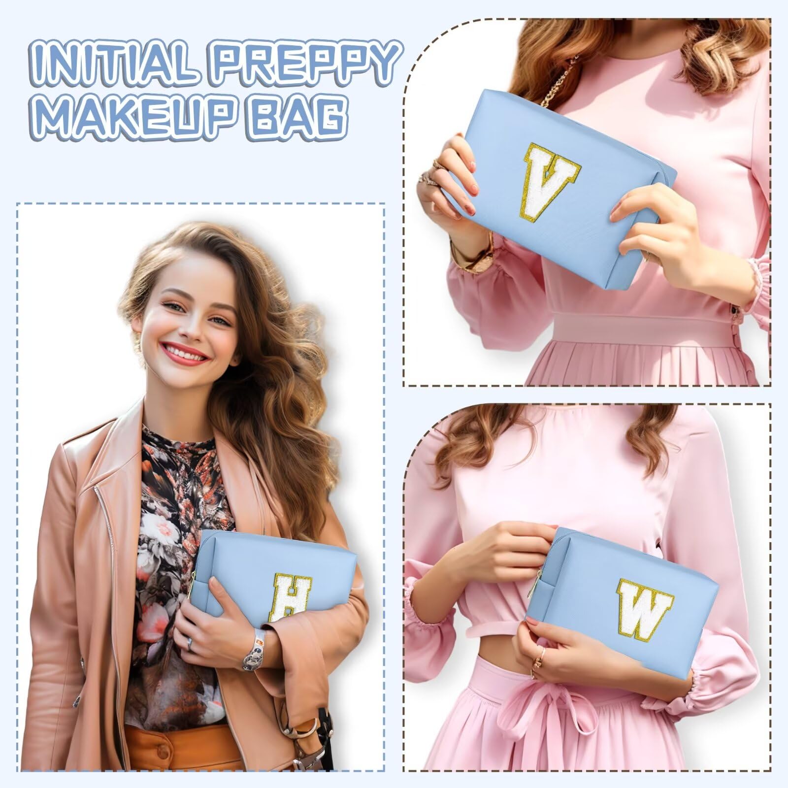 TOPEAST personalized preppy gift bag for teen girls
