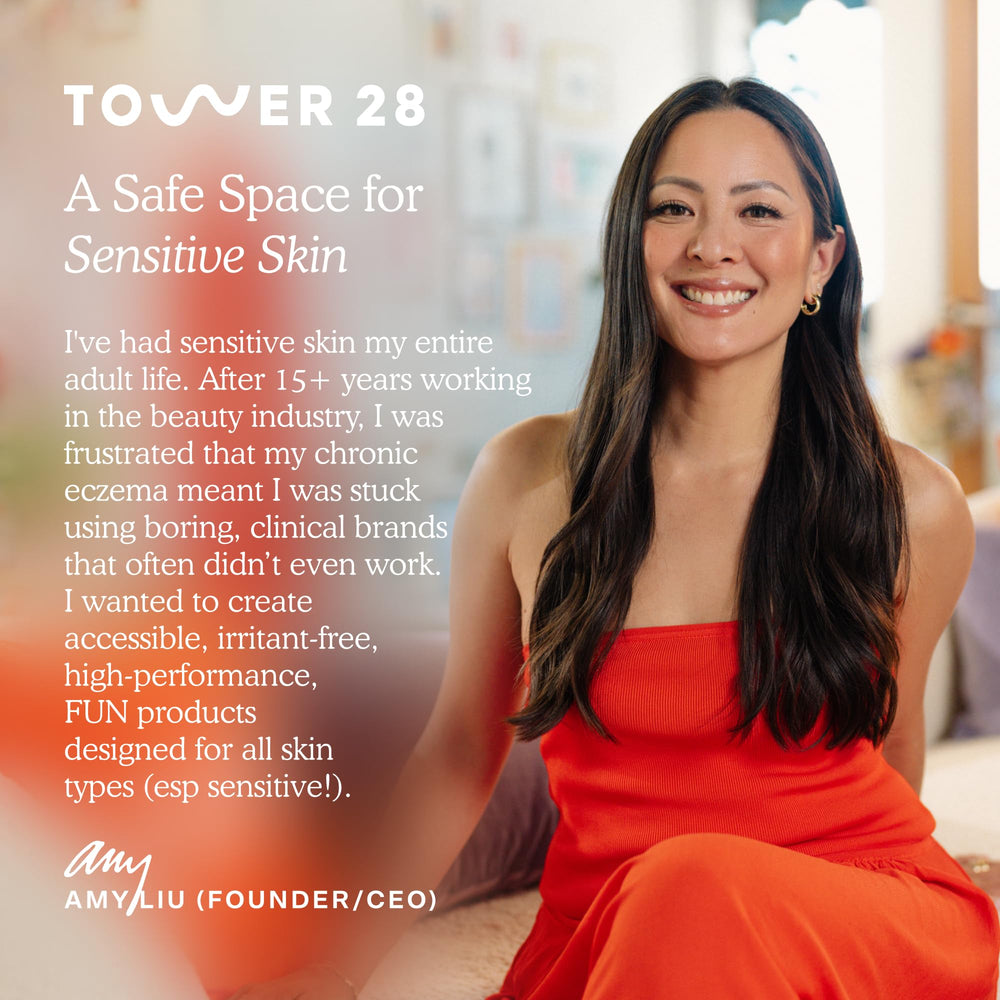 Tower 28 LipSoftie formulation safe for sensitive lips as dermatologist-tested