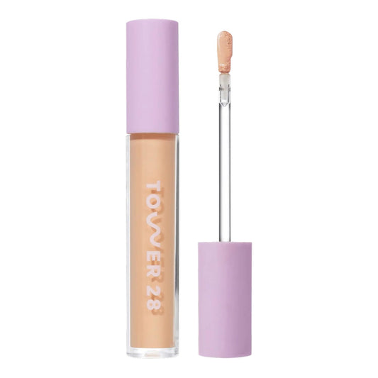 Tower 28 Swipe Serum Concealer KTOWN packaging for travel use