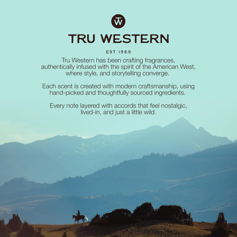 Tru Fragrance Beauty Yellowstone Ride Reserve packaging display highlights luxury presentation