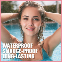 W3W eyebrow pencil applied to clean skin for easy use