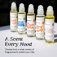 Well's Oil Roll-On Perfume Poppy cap close-up shows portable scent
