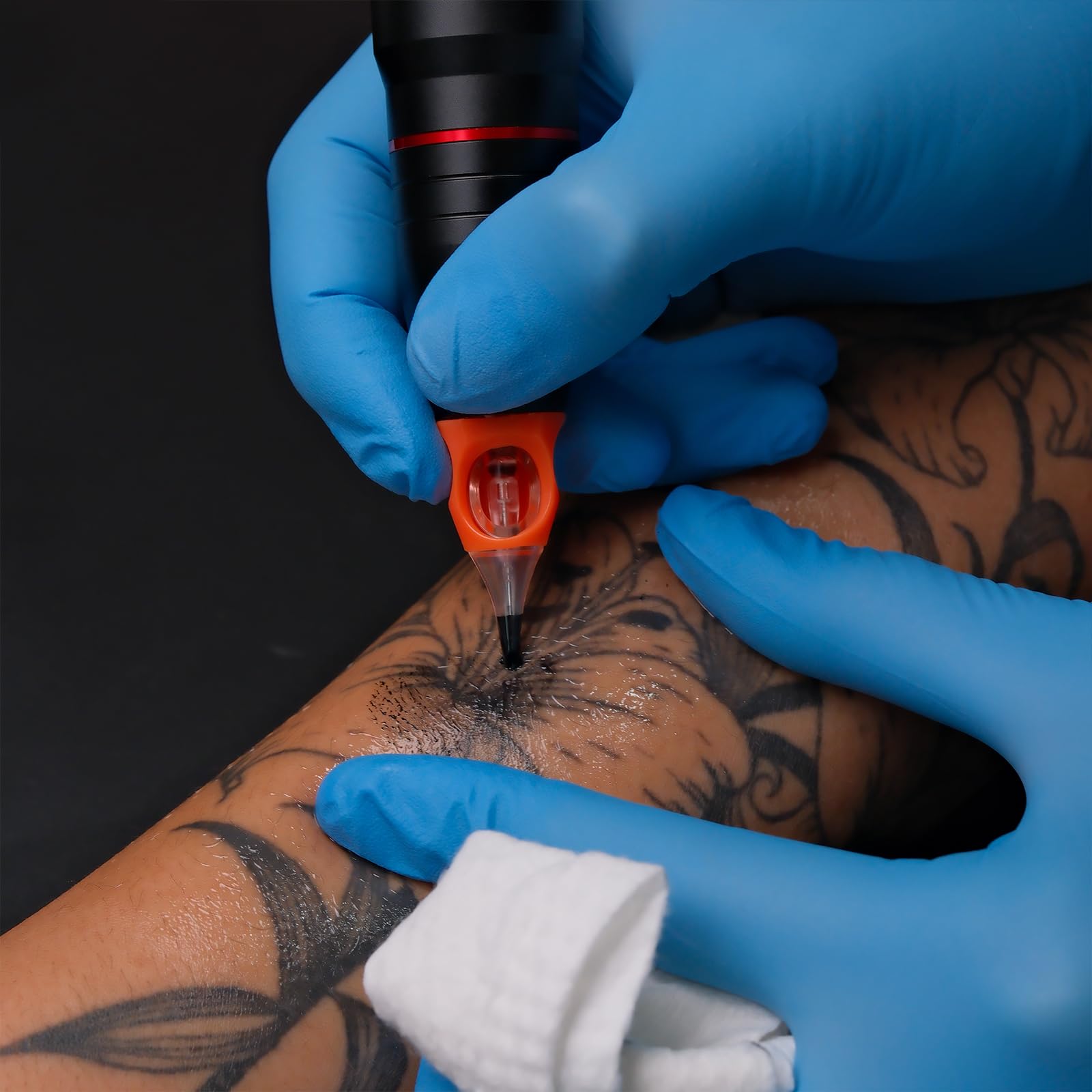 Wormhole rotary tattoo gun compatibility for versatile setups