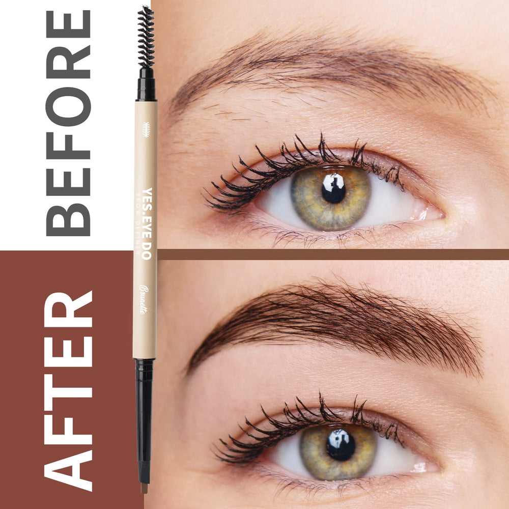 YES.EYE DO retractable blonde eyebrow pencil for on-the-go use.